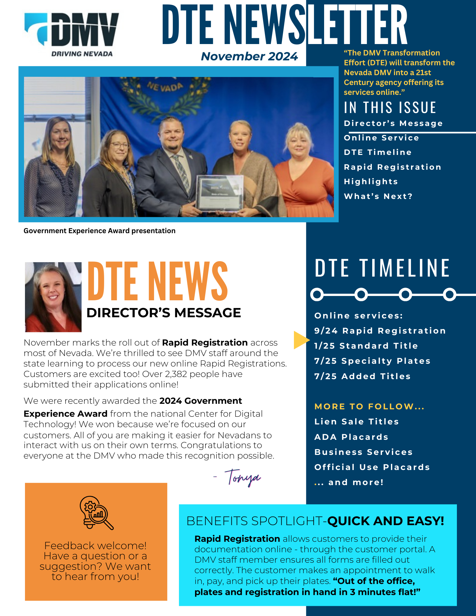 November 2024 Newsletter Page 1